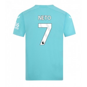 Wolves Pedro Neto #7 Tredje trøje 2023-24 Kort ærmer